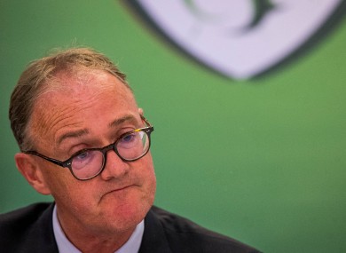 FAI Chairperson Roy Barrett, to whom Doyle addressed his resignation letter.