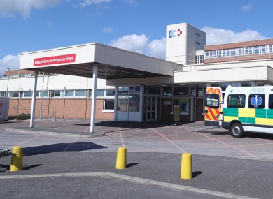 File photo - Craigavon Hospital, Co Armagh