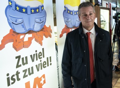 Swiss People’s Party president Marco Chiesa