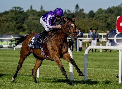 Ryan Moore riding Magical.
