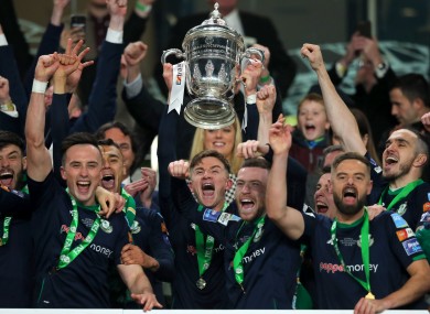 Rovers win the Cup last year.
