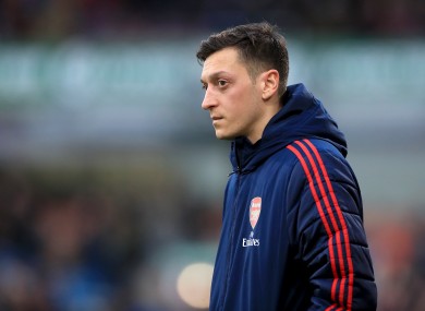 The German international hasn't played since 7 March.