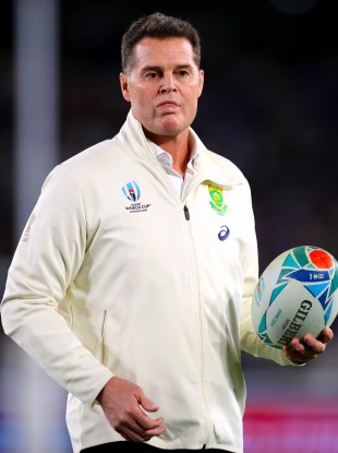 South Africa director of rugby Rassie Erasmus.