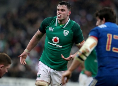 Ryan made his Six Nations debut in Paris in 2018.