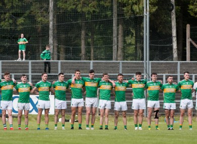 The Leitrim football team pictured in 2019.