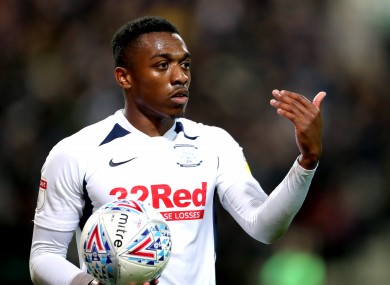 Preston North End's Darnell Fisher (file pic).