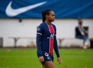 Marie Antoinette Katoto of Paris Saint Germain (file pic).