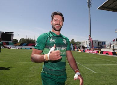 McNulty on the field during Ireland's European Olympic qualifier in France last year.
