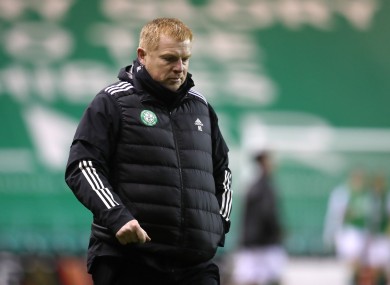 Celtic manager Neil Lennon (file pic).
