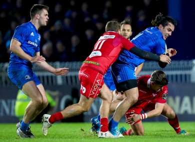 The sides in action at the RDS in 2019.