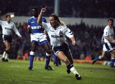 Tottenham Hotspur's Paul Walsh (file pic).