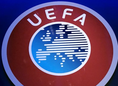 The Uefa logo.