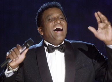 File image from 2000 of Charley Pride performing in Nashville, Tennessee.