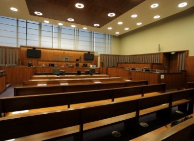 File image of empty courtroom.