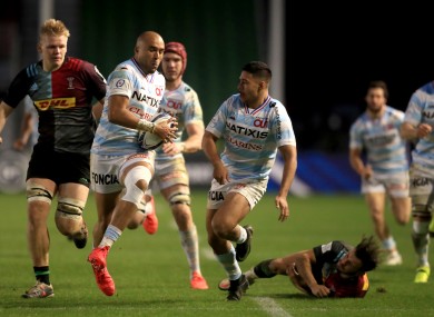 Simon Zebo escapes for a try.