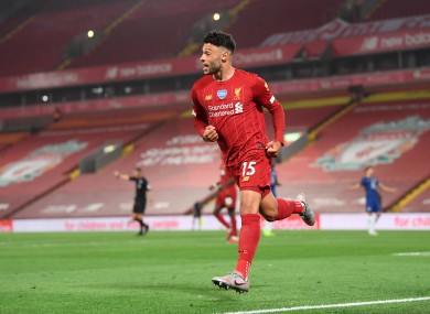 Liverpool's Alex Oxlade-Chamberlain (file pic).