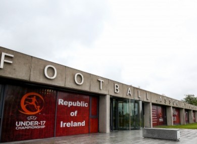 FAI HQ in Abbotstown, Dublin.