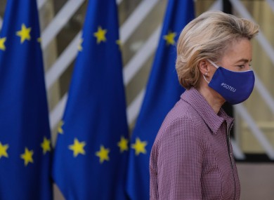 European Commission President Ursula von der Leyen.