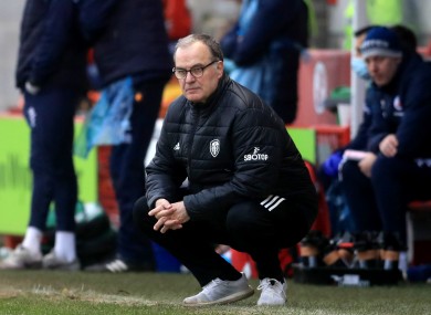 Bielsa was humiliated by Leeds' Cup loss.