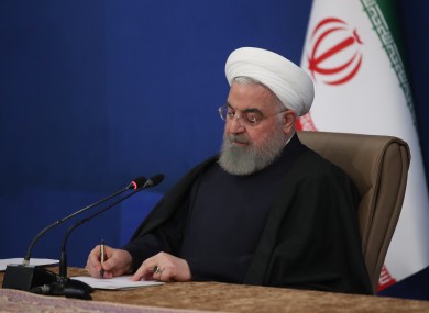 Iranian president Hassan Rouhani