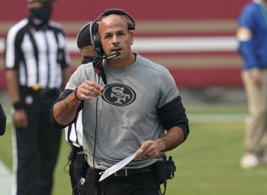 Robert Saleh has held talks with the Jets.