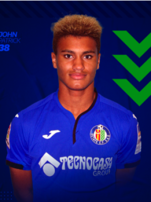 John Joe Patrick Finn has made six La Liga appearances for Getafe.