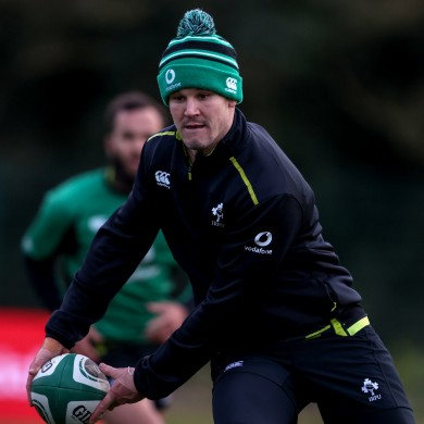 Ireland captain Johnny Sexton is 'hopeful' of being fit to face Wales next week.