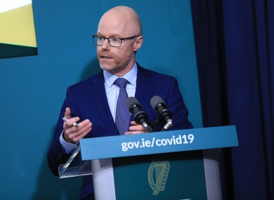 Minister for Health Stephen Donnelly