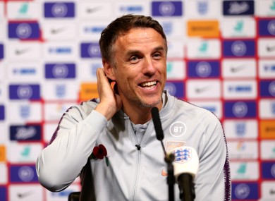 Phil Neville could be heading for a new job in management.