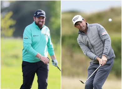 A good third round for Shane Lowry and Padraig Harrington (file photo)