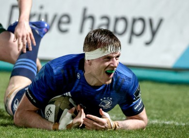 Baird will play for Leinster A today.
