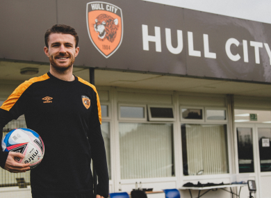 Crowley at the club's training ground.