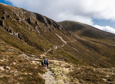 File photo of Slieve Donard.