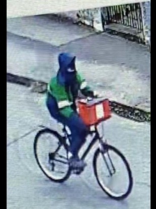 CCTV footage of the alleged perpetrator
