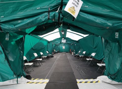 Vaccinations of Health Workers, staff and GP's take place on grounds of St Marys Hospital/Nursing Home in Phoenix Park.