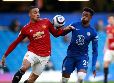 Callum Hudson-Odoi handled the ball but did not concede a penalty