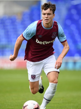 West Ham United's Alfie Lewis.