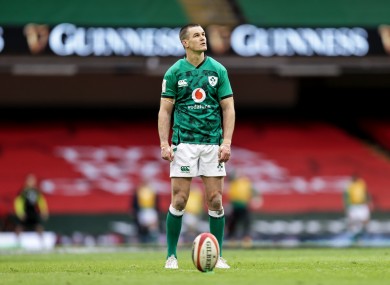 Johnny Sexton has failed his fitness test.