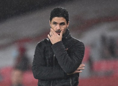 Mikel Arteta.