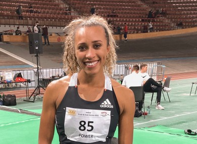 Nadia Power is one of many Irish athletes scaling new heights at the minute.