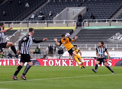 Neves levels at St James' Park.