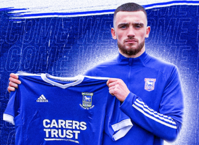On the move: Troy Parrott.