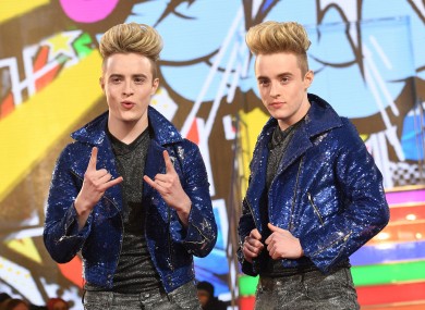 Jedward entering Celebrity Big Brother, 2017.