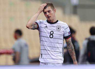 Toni Kroos of Germany and Real Madrid.