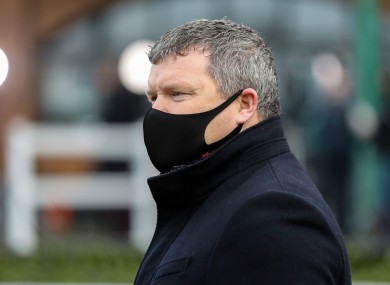 Trainer Gordon Elliott.
