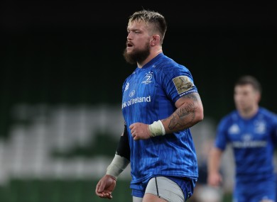 Leinster prop Andrew Porter.
