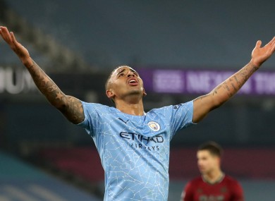 Gabriel Jesus was on the scoresheet tonight for Man City.