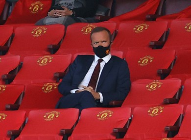Manchester United Chief Executive Ed Woodward (file pic).