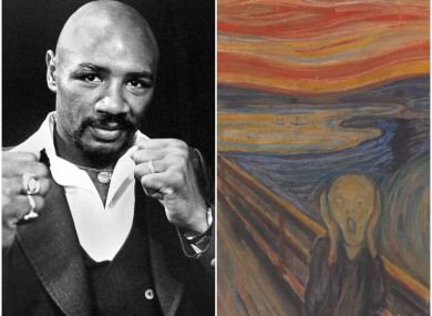 Marvin Hagler and 'The Scream'