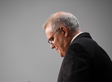Australian Prime Minister Scott Morrison